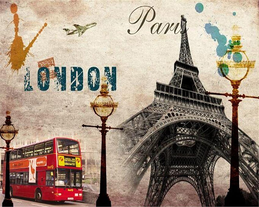 Paris Vintage ccom, parisian HD wallpaper