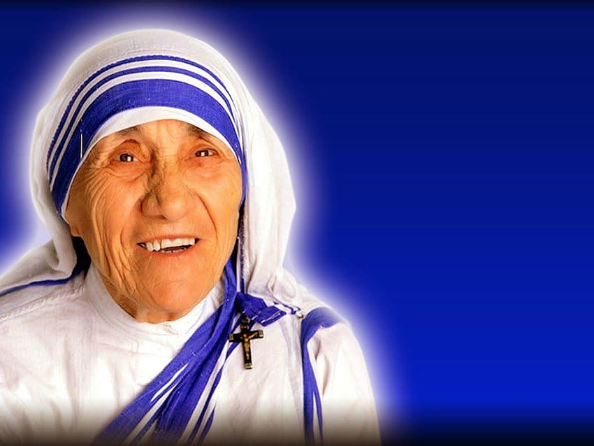 Sainte Messe ...: Sainte Thérèse de Calcutta, MC / Mère Teresa Fond d'écran HD