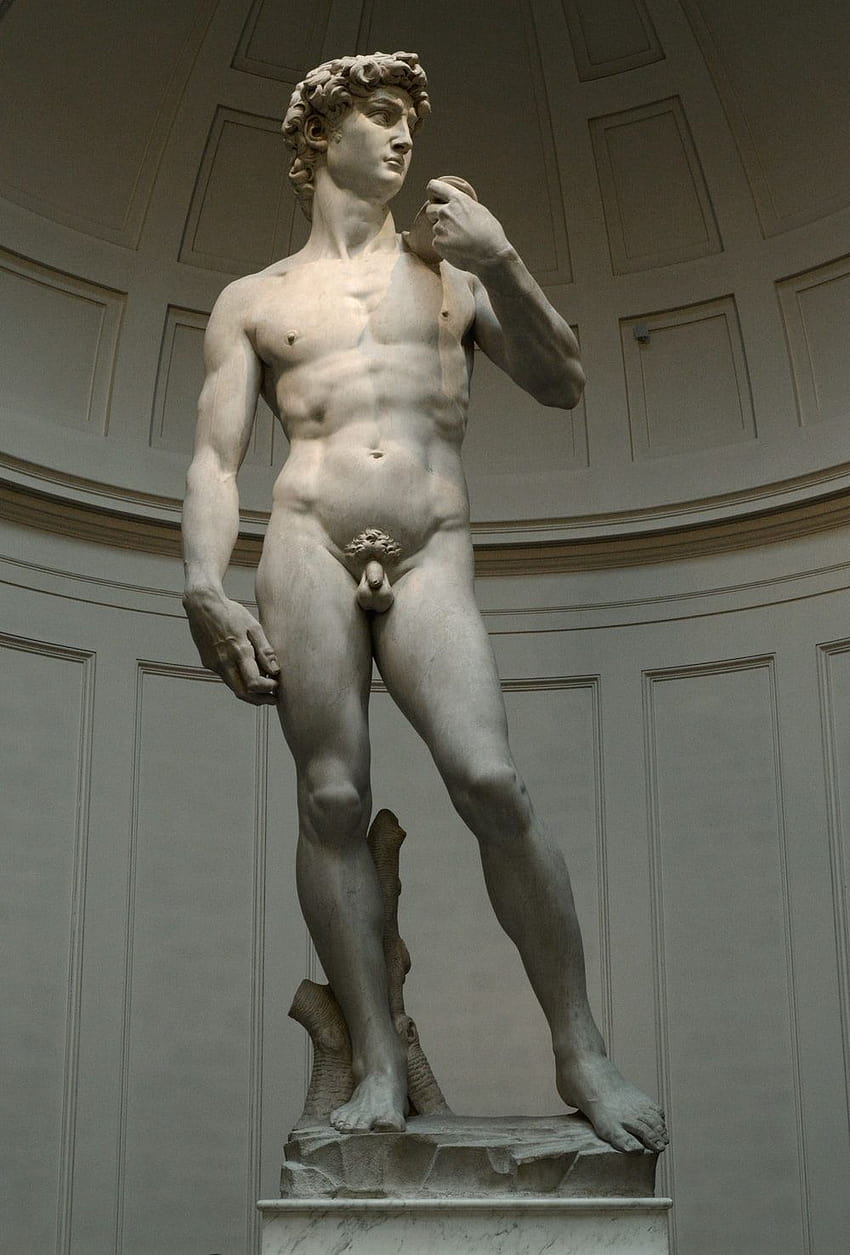 Michelangelo David HD-Handy-Hintergrundbild