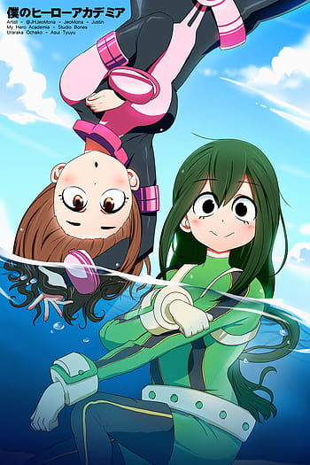 Mina, Uraraka, and Tsuyu, uraraka x froppy HD wallpaper | Pxfuel