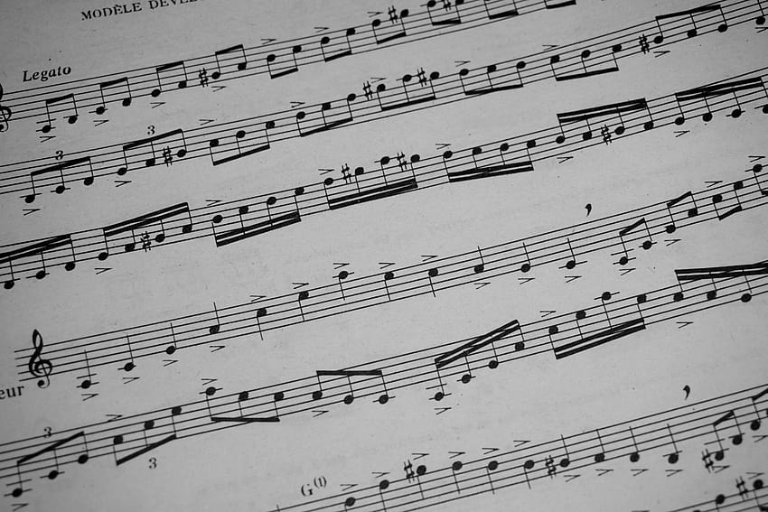 Musical Notes · Stock, music notation HD wallpaper