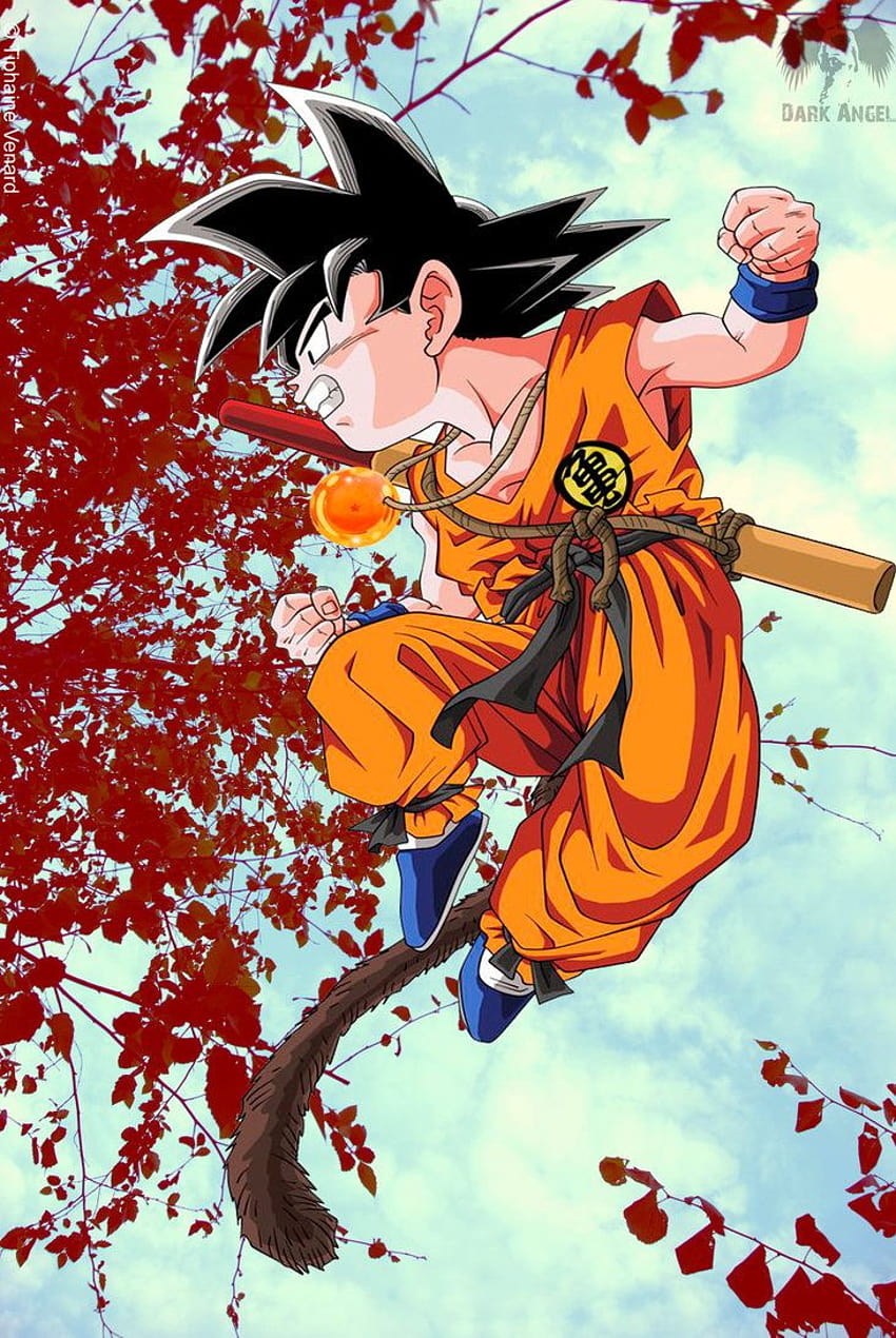 Kid Goku, goku cult HD phone wallpaper