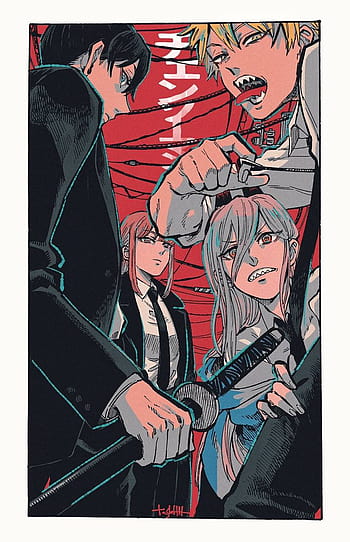 Anime Chainsaw Man HD Wallpaper by kanniiepan