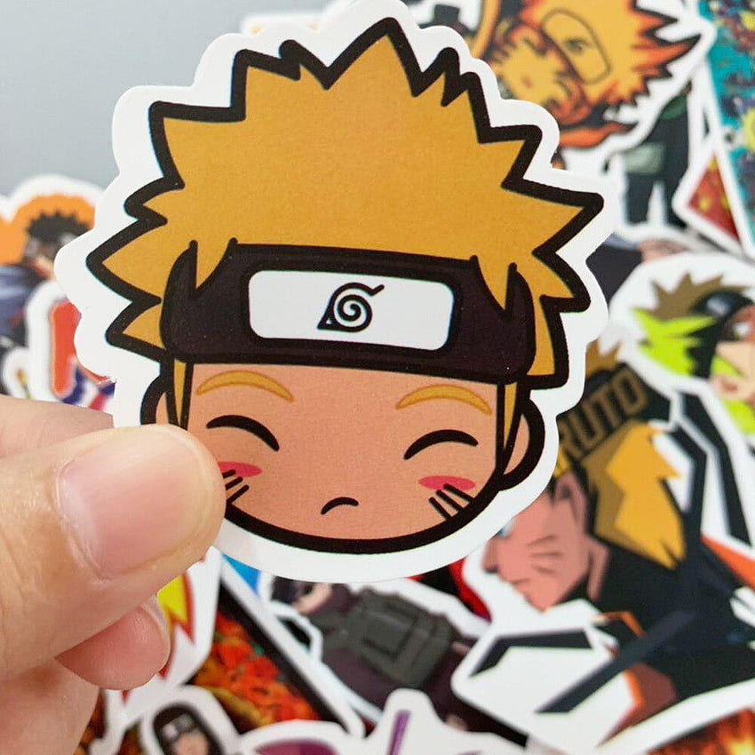 Buy 50PCs Naruto Shippuden Cute Anime Stickers Cartoon Waterproof Sticky Naruto Stickers Bullet Journal at affordable prices HD phone wallpaper