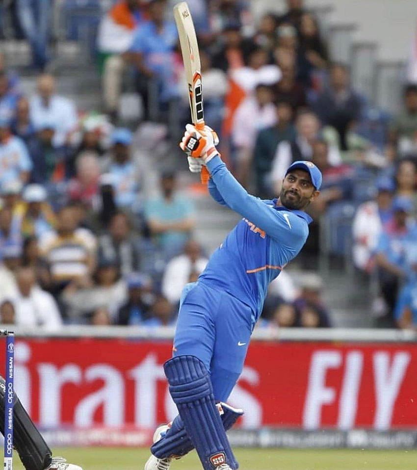 ICC Cricket World Cup 2019: Ravindra Jadeja stellt einen neuen CWC-Rekord auf HD-Handy-Hintergrundbild
