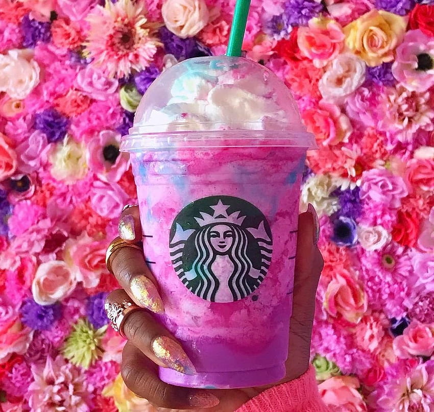 The Starbucks Unicorn Frappuccino Represents Everything That Is, unicorn starbucks HD wallpaper