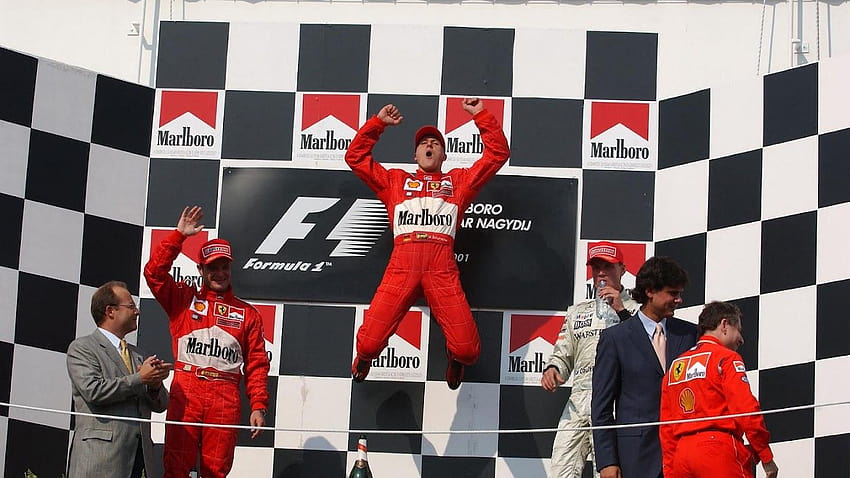 Michael Schumacher : Le vrai combattant, podium Fond d'écran HD