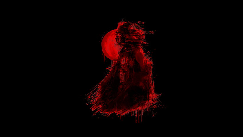 Luar biasa : Ultra Red Dan Black Amoled, amoled Wallpaper HD