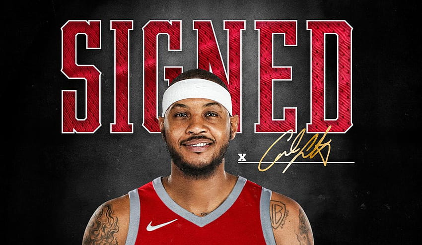 Rockets firman a Carmelo Anthony, Carmelo Anthony Houston Rockets fondo de pantalla