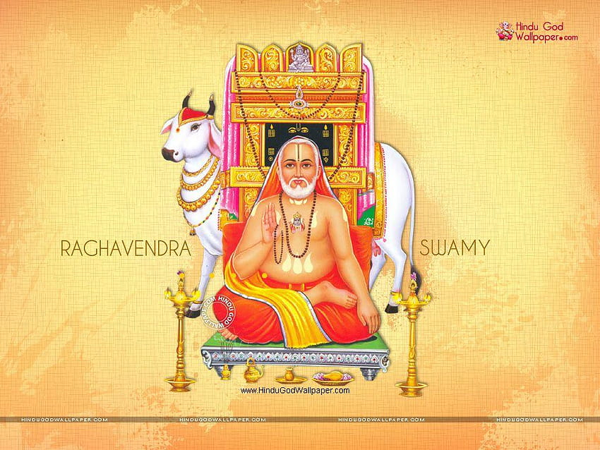 Sri Guru Raghavendra Swamy im Jahr 2019 HD-Hintergrundbild