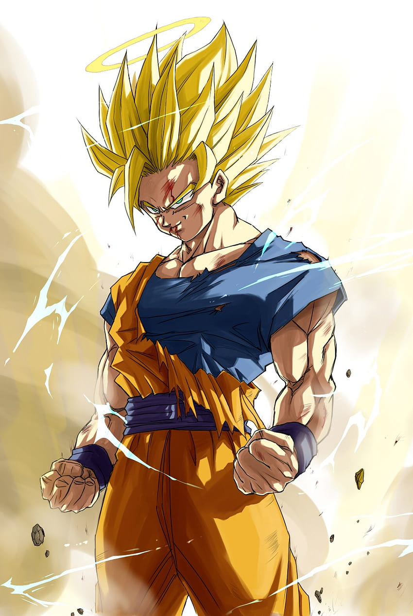 ドテキャベ en Twitter, goku ssj 2 fondo de pantalla del teléfono | Pxfuel