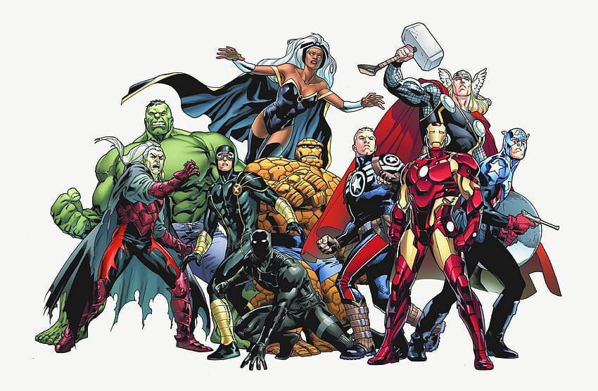 Marvel Comics, marvel team HD wallpaper