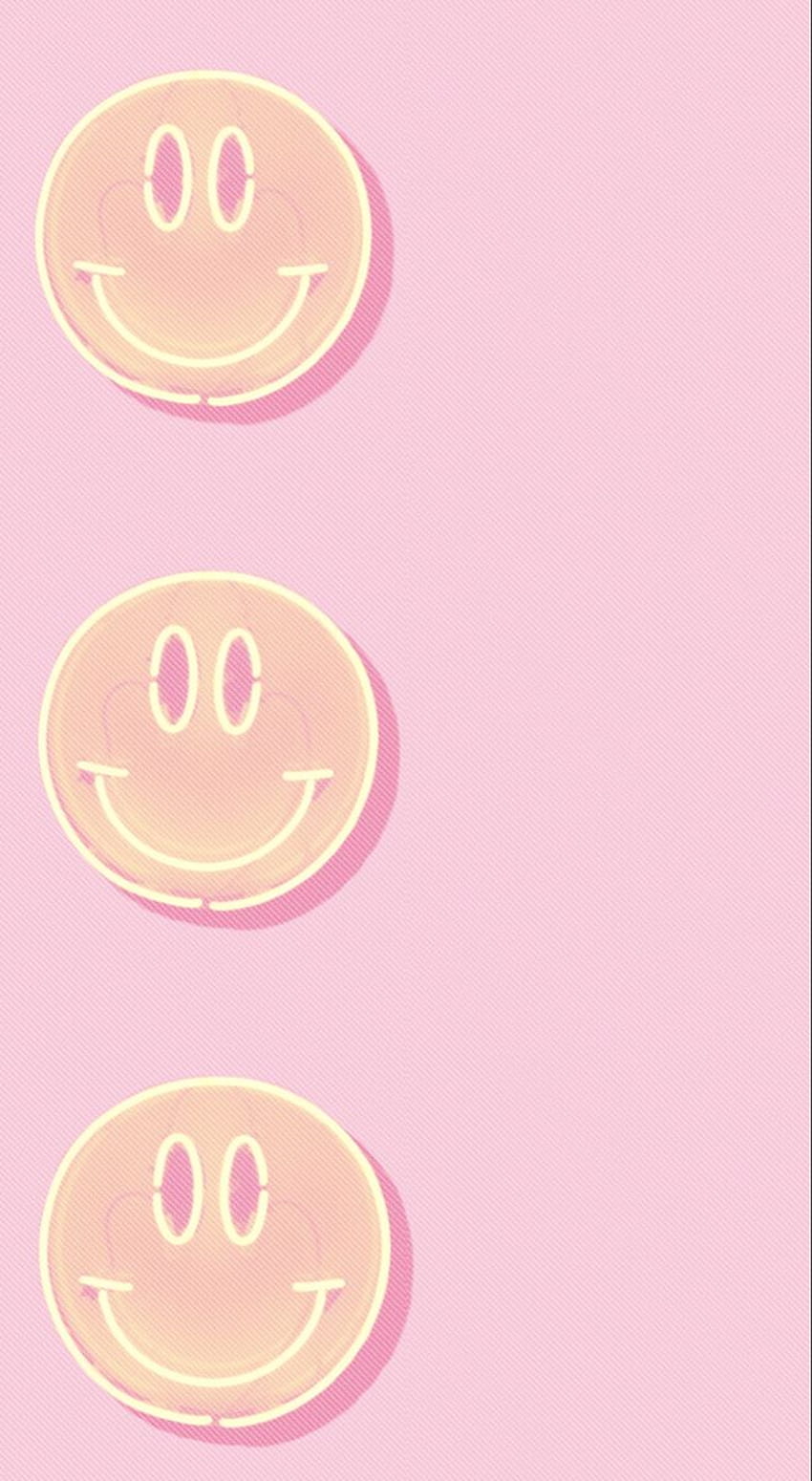 Aesthetic Smile Emoji Wallpaper Download  MobCup