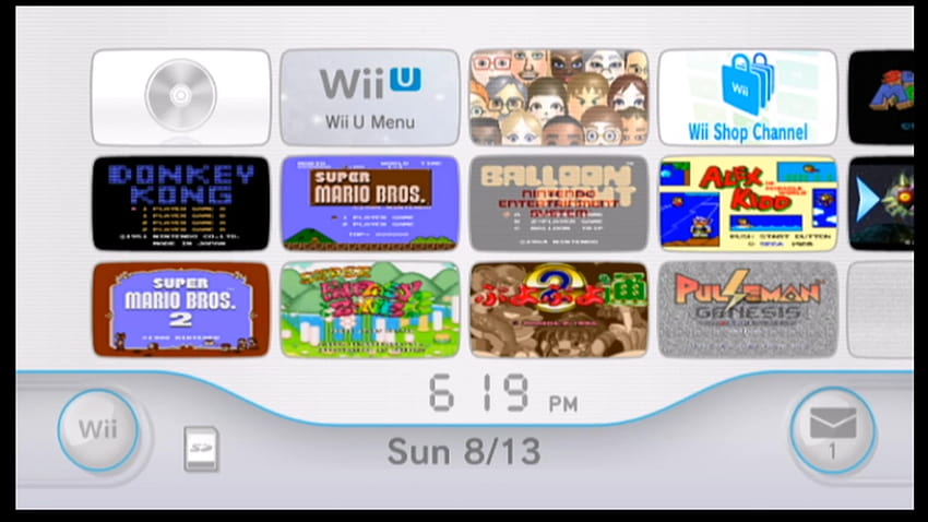 Steam Workshop::Wii-Menü, Wii-Startschirm HD-Hintergrundbild