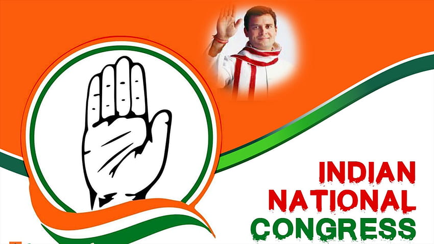 Kongresspartei, indischer Nationalkongress HD-Hintergrundbild