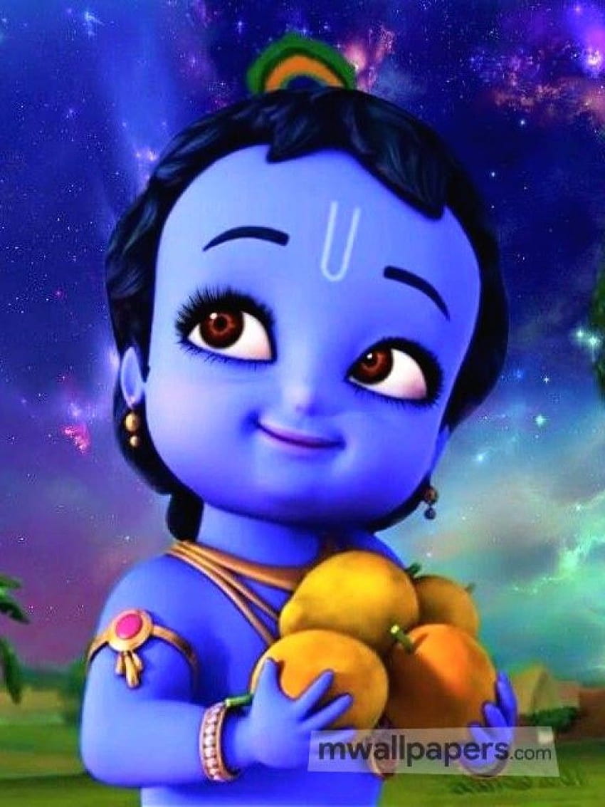 Little Krishna Cute Android/iphone, krishna iphone HD phone ...