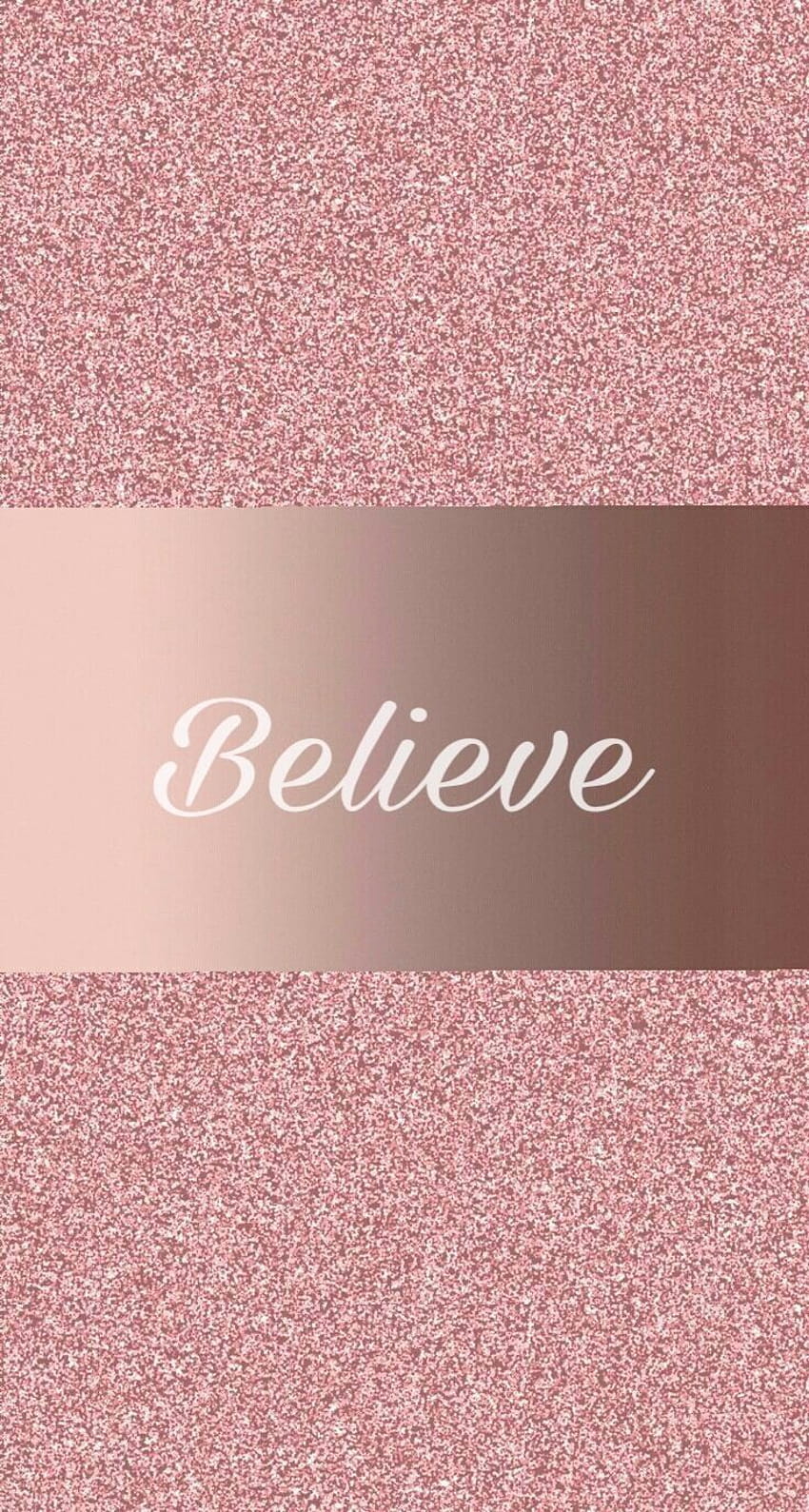 Believe in yourself motivational quote. Love the rose pink backgrounds and solid rose pink strip. This is s… HD phone wallpaper
