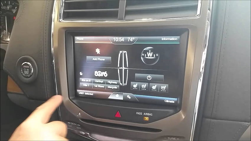 How to put any on a Ford or Lincoln Sync & My Touch System HD wallpaper