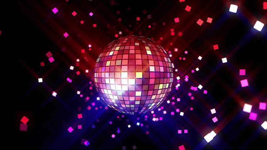 Disco Ball Moda tła Motion Backgrounds, dyskoteka w tle Tapeta HD