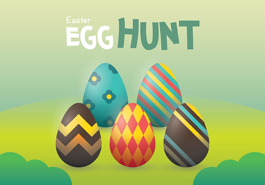 Easter Egg Hunt Vector, easter egger chickens HD wallpaper