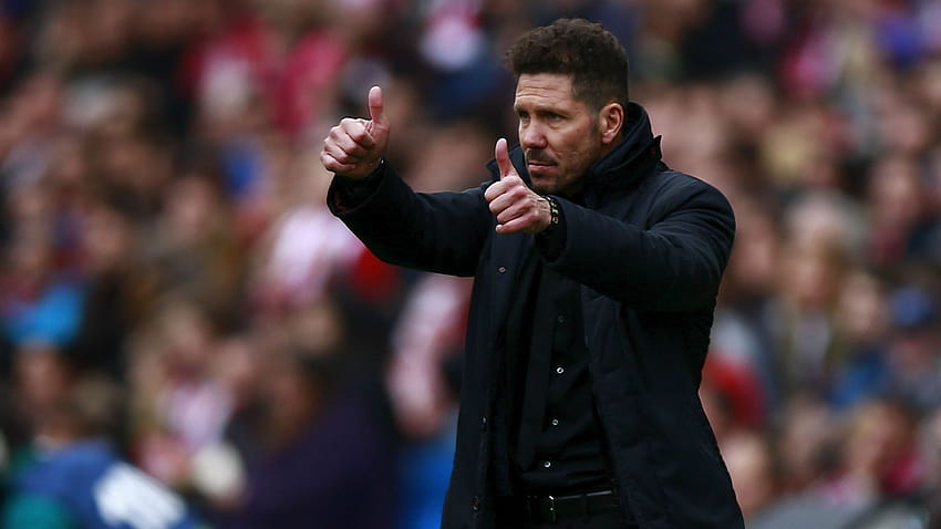 Diego Simeone revels in Atletico Madrid's Champions League qualification HD wallpaper