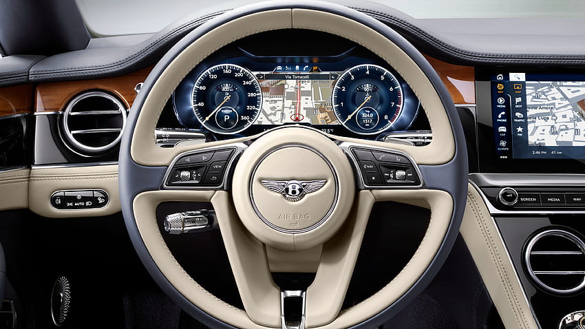 Bentley-Interieur HD-Hintergrundbild