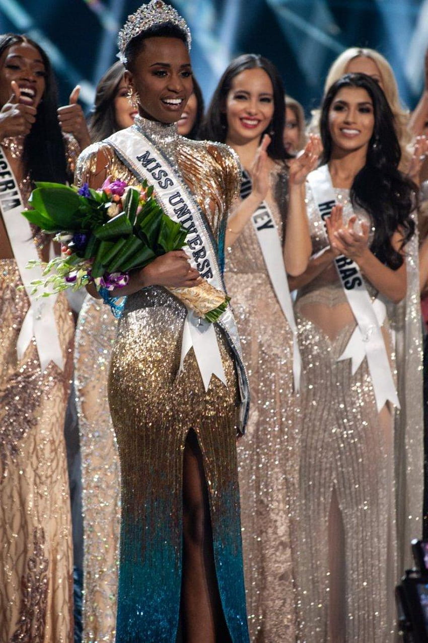 Miss South Africa Zozibini Tunzi crowned Miss Universe 2019, miss universe 2019 zozibini tunzi HD phone wallpaper