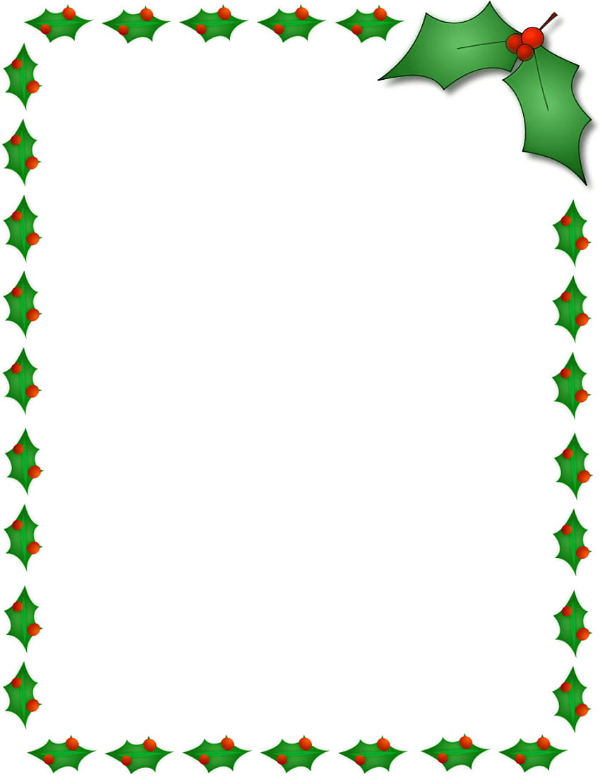 Bordure de Noël Clipart, Clip Art Fond d'écran de téléphone HD