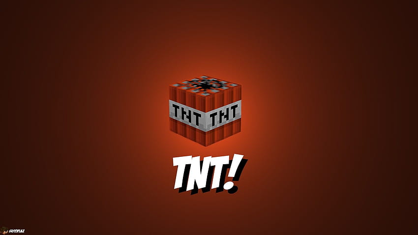 Minecraft TNT on Dog HD wallpaper