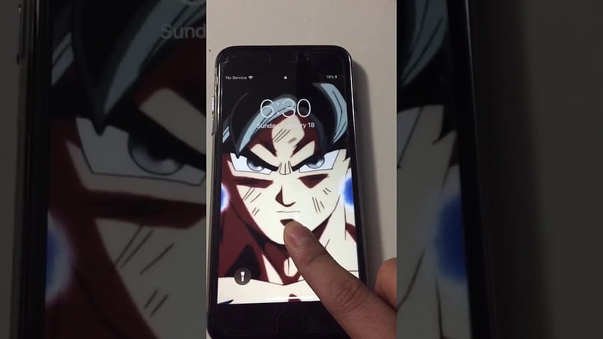 Goku Ultra Instinto Iphone Ao Vivo papel de parede HD