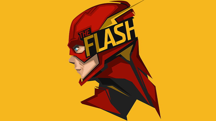 The Flash Digital , Yellow, Dc Comics • For You For & Mobile, the flash dc comics HD wallpaper