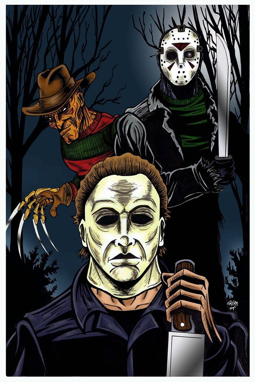 Michael Jason Freddy Horror Scary Jason Hd Phone Wallpaper Pxfuel