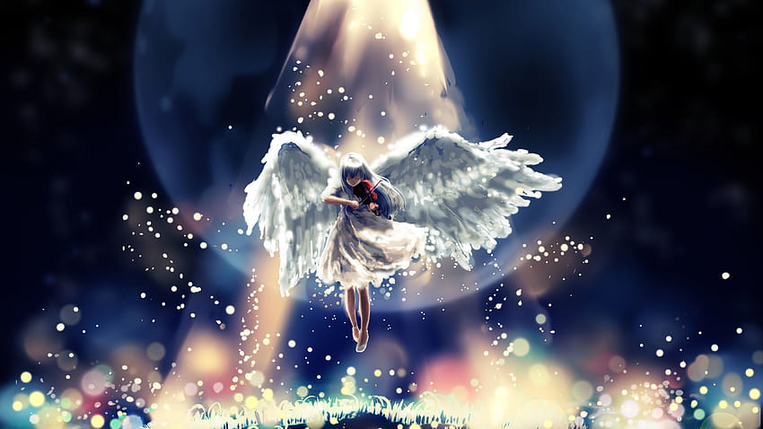 Fallen Angel, nightcore HD wallpaper