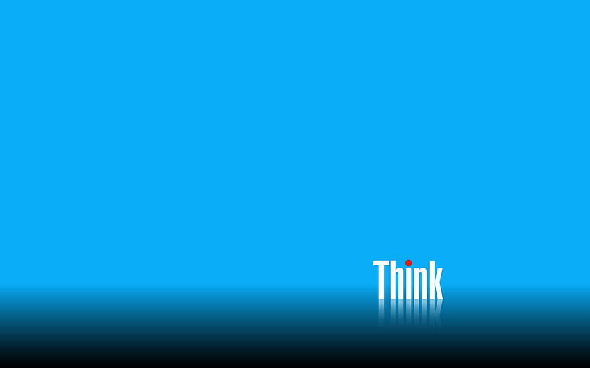 Myśl na niebiesko Tapeta HD