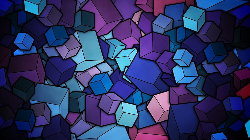 Abstract, Cube / and Mobile Backgrounds, cubes abstract HD wallpaper ...
