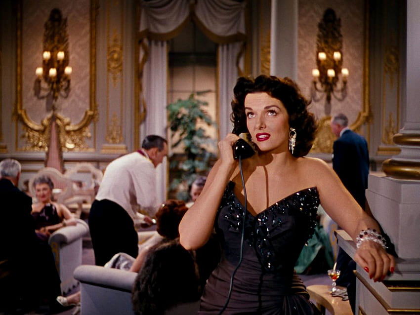 Why I love Jane Russell's performance in Gentlemen Prefer Blondes HD wallpaper