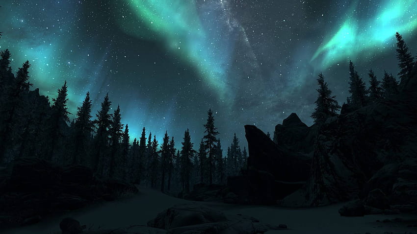 Northern lights Live for PC, amazing northern lights HD wallpaper