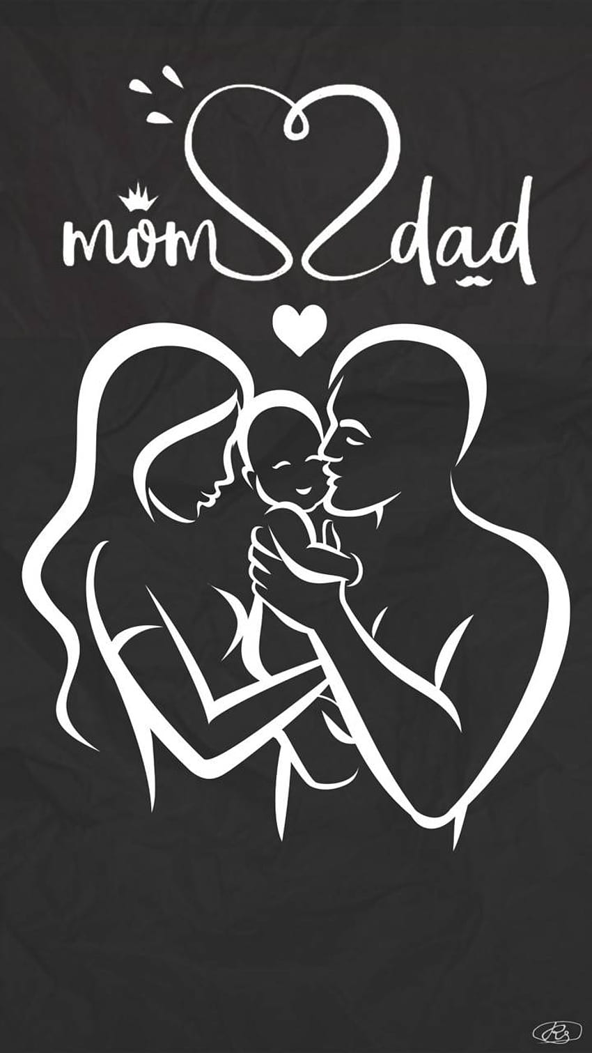 Mom Dad by Randhir063, mother and father HD phone wallpaper