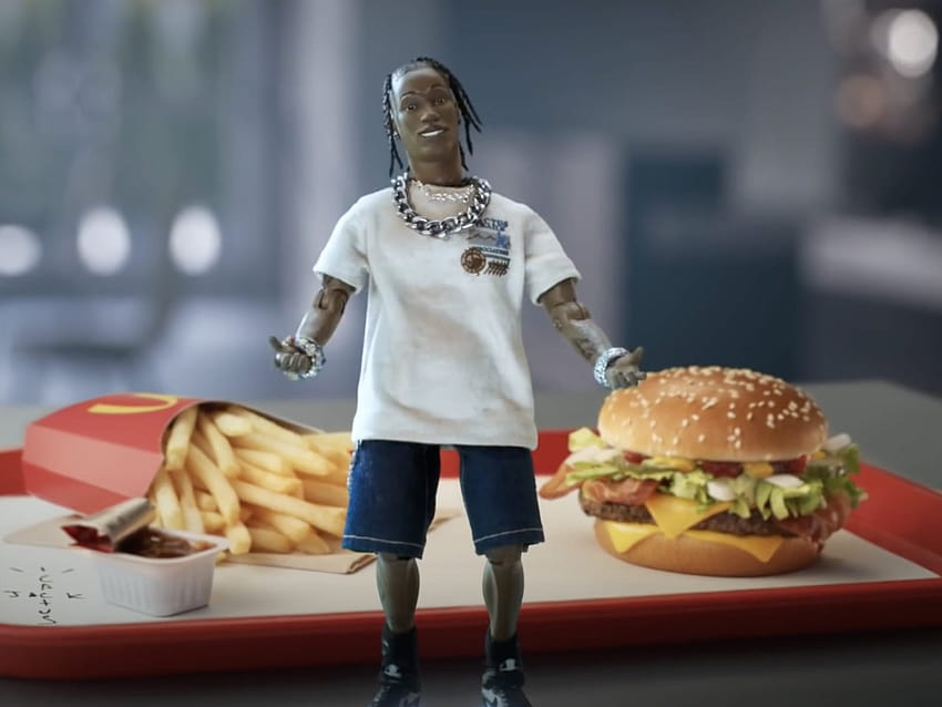 Travis Scott's McDonald's Meal Is Outselling Expectations – SOHH, travis scott burger HD wallpaper