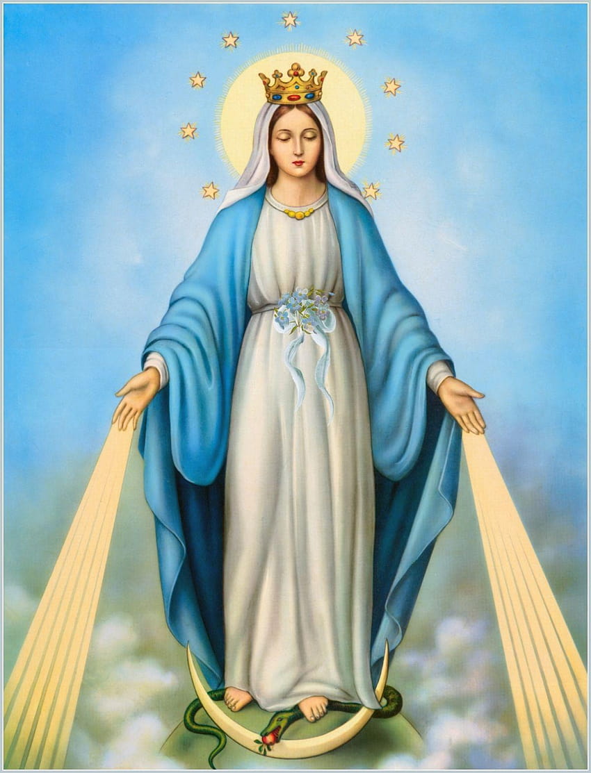 Inmaculada Concepción Lleno, Inmaculado Corazón de María fondo de pantalla del teléfono