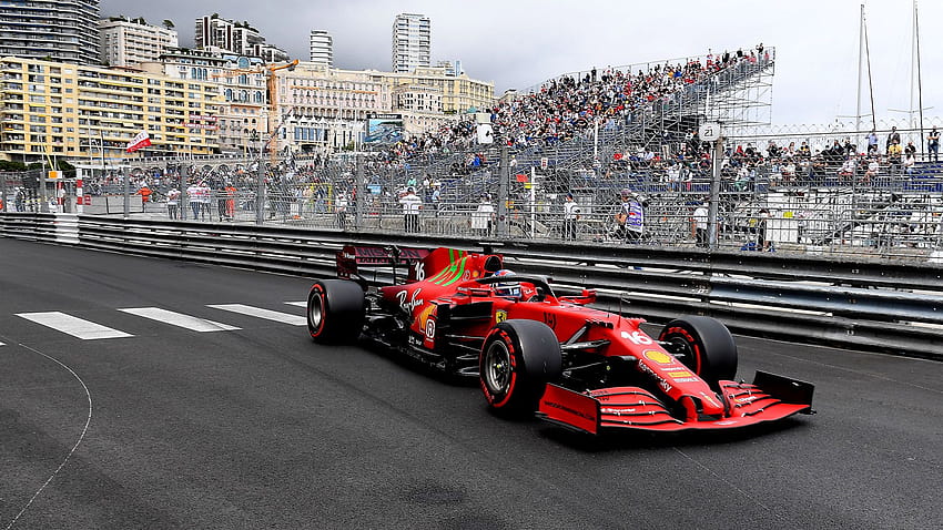 Fakten und Statistiken zum Qualifying zum GP von Monaco 2021: Ferraris erste Pole seit 2019 lässt sie mit McLaren gleichziehen, Grand Prix von Monaco 2021 HD-Hintergrundbild