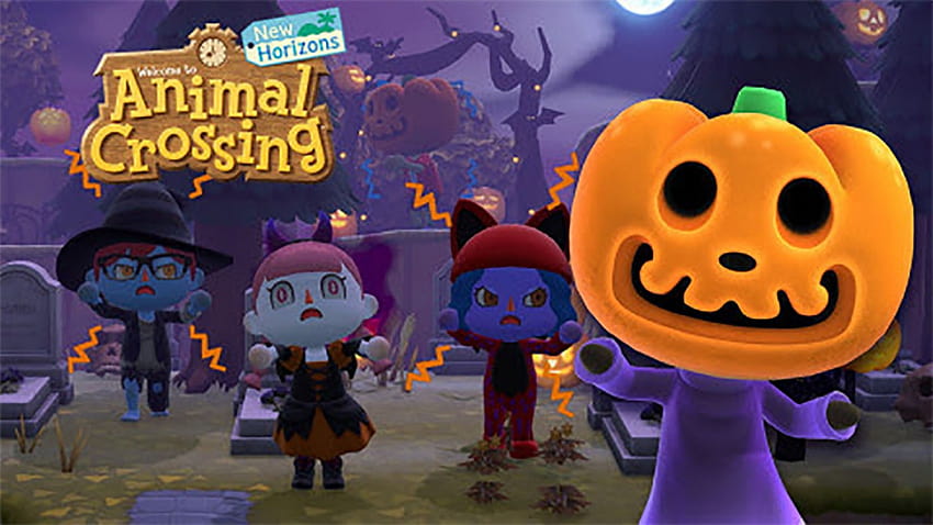Animal Crossing: การอัปเดตฤดูใบไม้ร่วงของ New Horizons นำเสนอเทศกาลฮาโลวีนและอีกมากมาย Animal Crossing Fall วอลล์เปเปอร์ HD