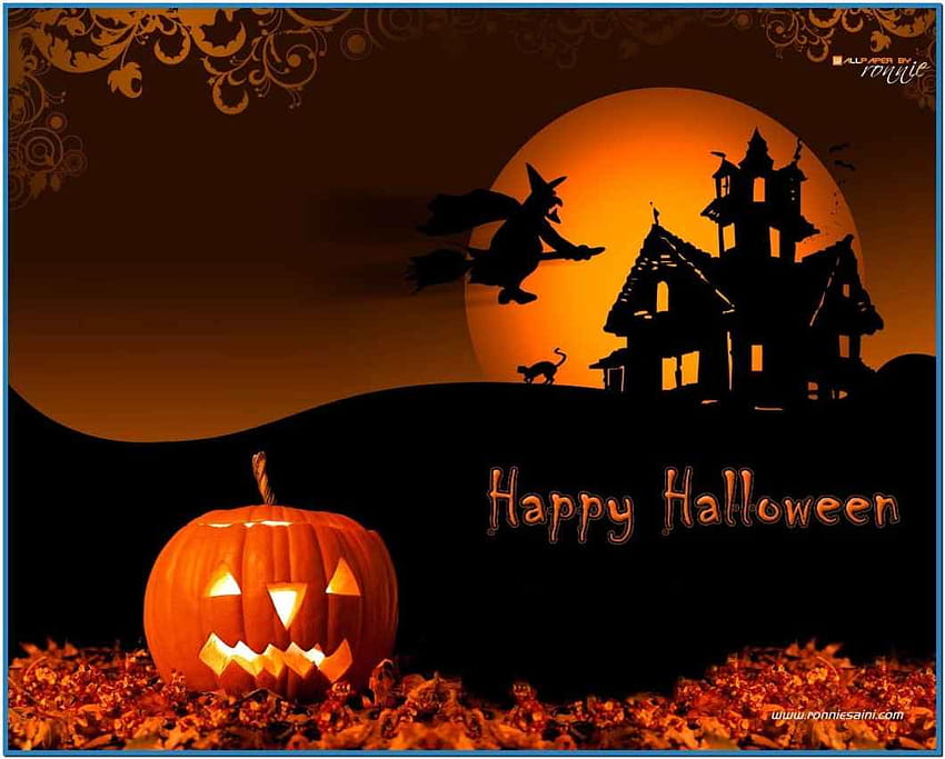 6 wygaszaczy ekranu na Halloween dla Androida, iPhone'a, Windowsa, Maca, Windowsa Halloween Tapeta HD