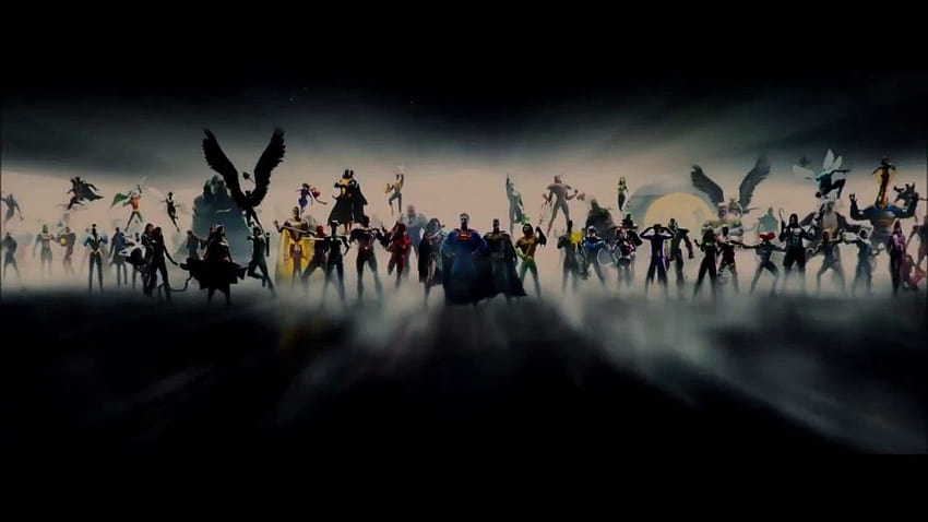 Wspaniałość uniwersum DC Zacka Snydera, postaci z rozszerzonego uniwersum dc Tapeta HD
