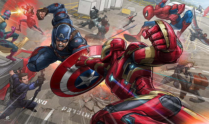 Agent 13 Ant Man Black Panther Marvel Comics Captain America Captain America Civil War Falcon Marvel HD wallpaper