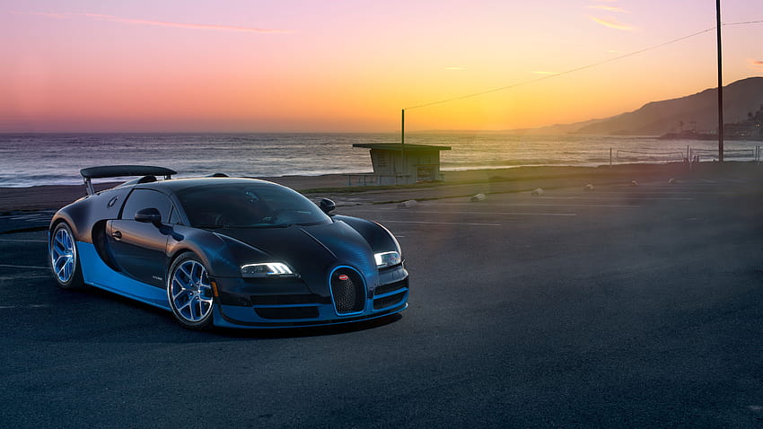 Bugatti Veyron Grand Sport Vitesse и фонове, богат фон HD тапет