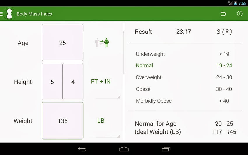 BMI Calculator Weight Loss 20 APK Android Apps [1280x800] for your , Mobile & Tablet HD wallpaper