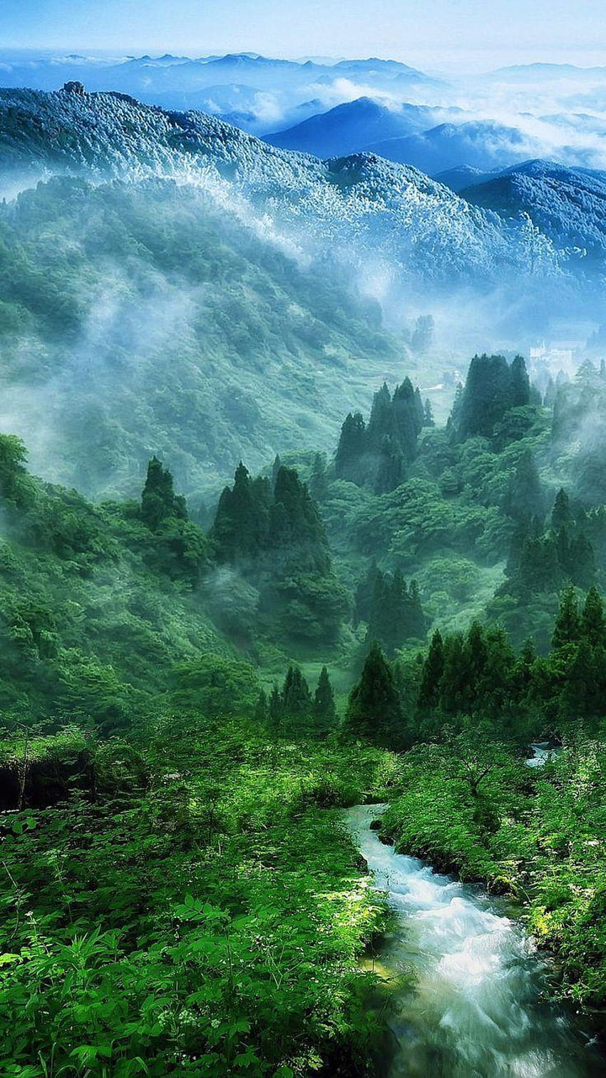 As 2 melhores ideias de paisagem, estação de montanha Papel de parede de celular HD