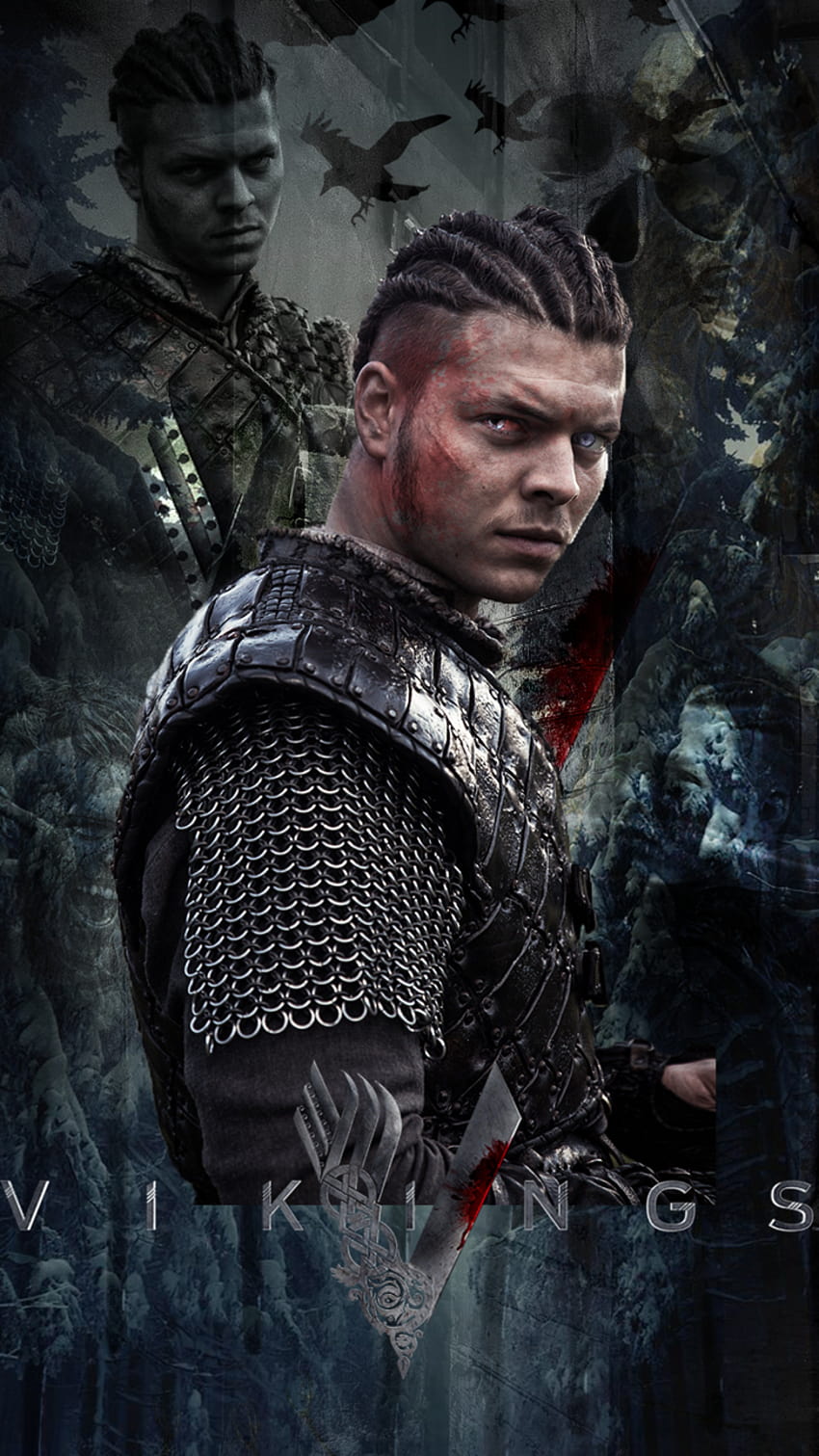 Ivar The Boneless, vikings season 6 HD phone wallpaper