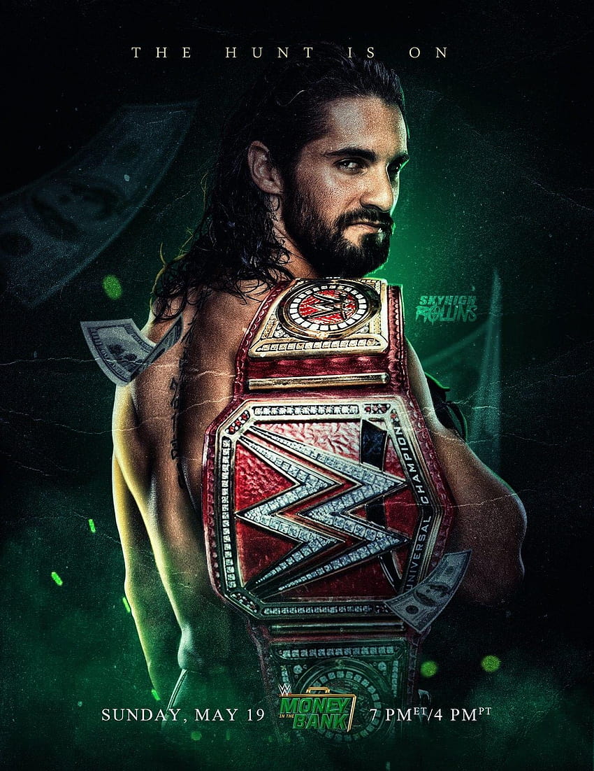 Champion universel de la WWE Seth Rollins, champion universel de Seth Rollins Fond d'écran de téléphone HD
